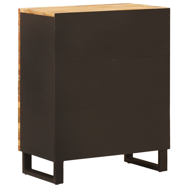 Casa si Gradina - Mobilier - Dulapuri si sifoniere - Dulapuri - Dulap lateral cu usa Maro 60 x 33,5 x 75 cm Lemn de mango solid - Infinity.ro