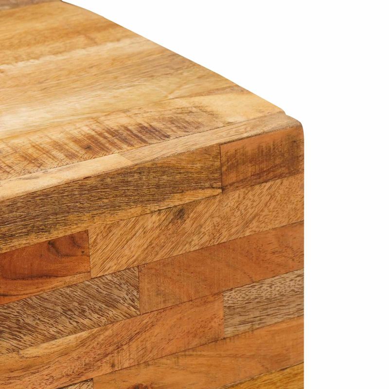Casa si Gradina - Mobilier - Dulapuri si sifoniere - Dulapuri - Dulap lateral cu usa Maro 60 x 33,5 x 75 cm Lemn de mango solid - Infinity.ro
