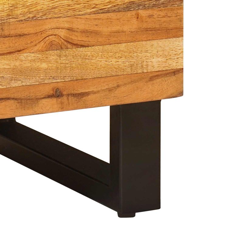 Casa si Gradina - Mobilier - Dulapuri si sifoniere - Dulapuri - Dulap lateral cu usa Maro 60 x 33,5 x 75 cm Lemn de mango solid - Infinity.ro