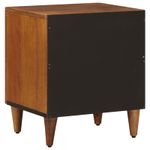 Casa si Gradina - Mobilier - Comode si corpuri - Noptiere - Dulap de noapte 2 pcs Maro 40 x 33,5 x 46 cm - Infinity.ro