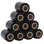 Carti si Birotica - Birotica - Articole ambalare - Filme extensibile 10 buc Negru 23 µm 10 cm x 300 m - Infinity.ro