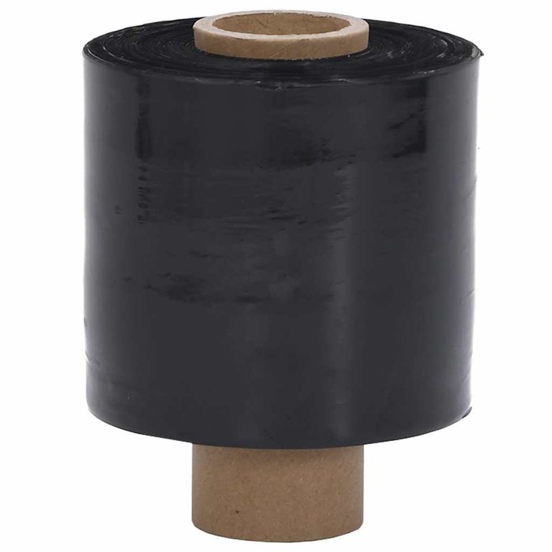 Carti si Birotica - Birotica - Articole ambalare - Filme extensibile 10 buc Negru 23 µm 10 cm x 300 m - Infinity.ro