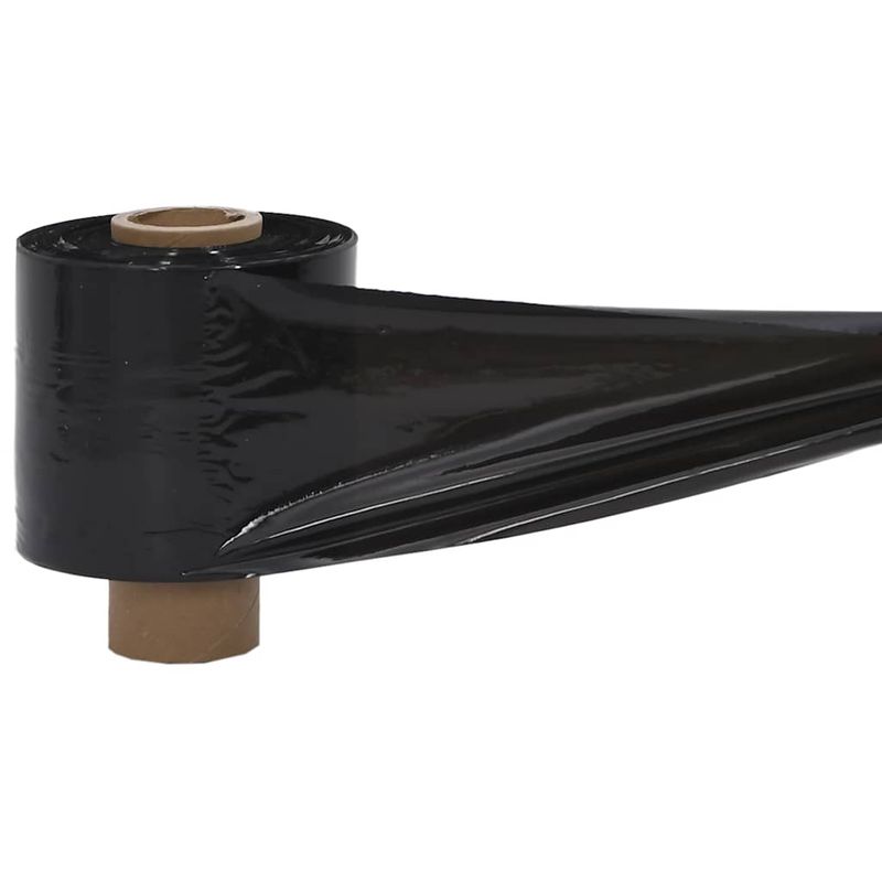 Carti si Birotica - Birotica - Articole ambalare - Filme extensibile 10 buc Negru 23 µm 10 cm x 300 m - Infinity.ro