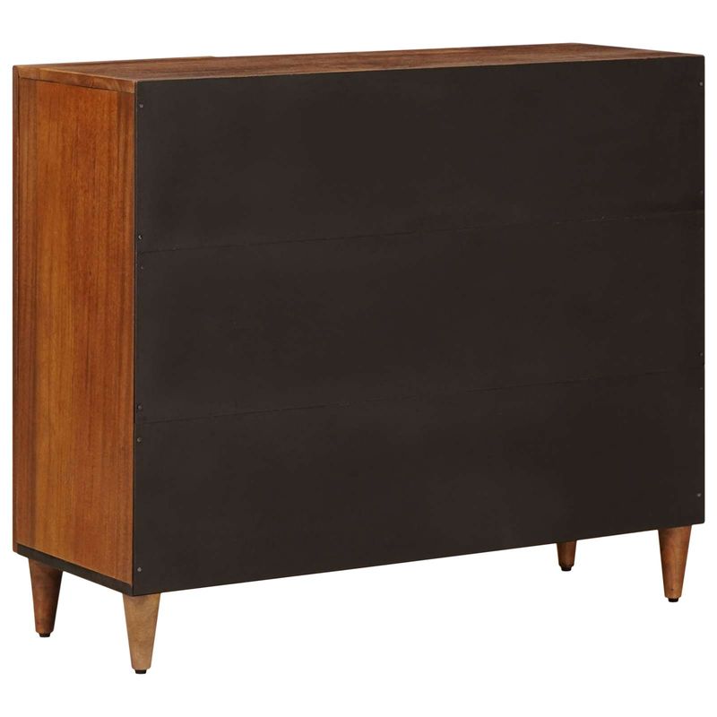 Casa si Gradina - Mobilier - Dulapuri si sifoniere - Dulapuri - Bufet cu raft castan 90 x 33,5 x 75 cm Lemn de mango solid - Infinity.ro