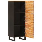 Casa si Gradina - Mobilier - Dulapuri si sifoniere - Dulapuri - Buffet de depozitare cu raft cu usa Maro 40 x 33,5 x 110 cm - Infinity.ro