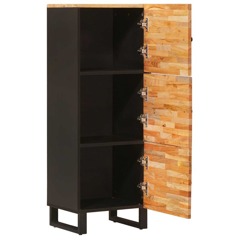 Casa si Gradina - Mobilier - Dulapuri si sifoniere - Dulapuri - Buffet de depozitare cu raft cu usa Maro 40 x 33,5 x 110 cm - Infinity.ro