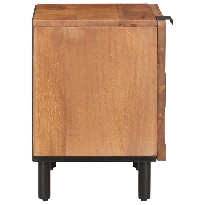 Casa si Gradina - Mobilier - Comode si corpuri - Noptiere - Dulap de noapte 2 pcs Maro 40 x 33,5 x 46 cm - Infinity.ro