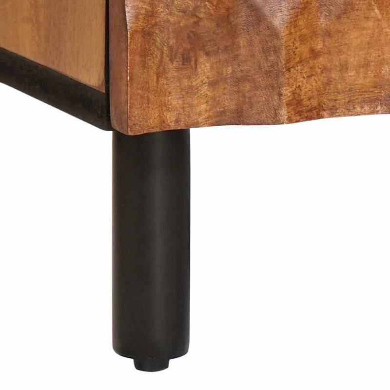 Casa si Gradina - Mobilier - Comode si corpuri - Noptiere - Dulap de noapte 2 pcs Maro 40 x 33,5 x 46 cm - Infinity.ro