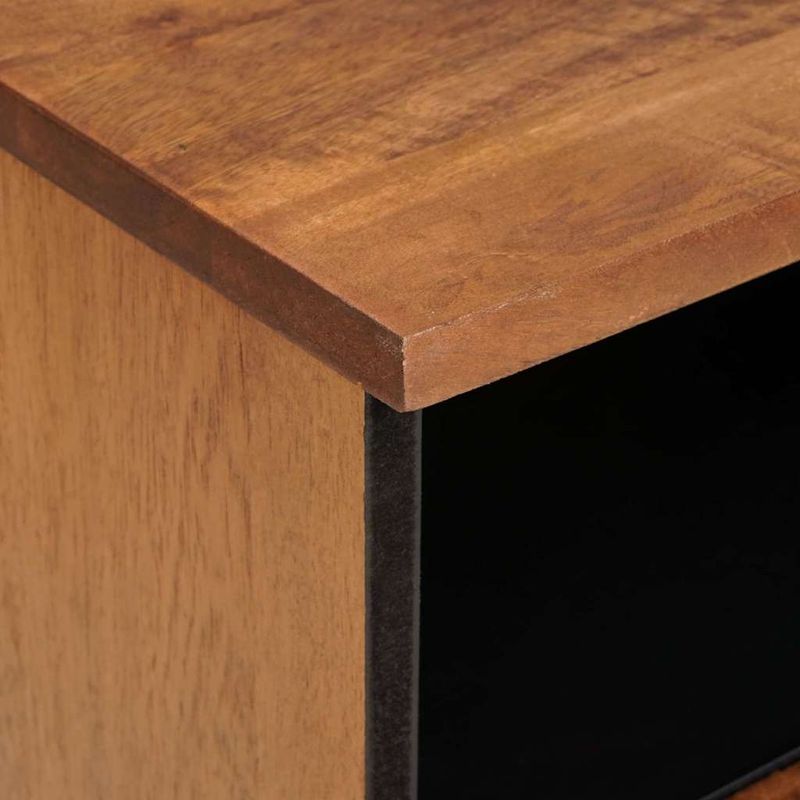 Casa si Gradina - Mobilier - Comode si corpuri - Noptiere - Dulap de noapte 2 pcs Maro 40 x 33 x 46 cm Lemn de mango solid - Infinity.ro