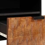 Casa si Gradina - Mobilier - Comode si corpuri - Noptiere - Dulap de noapte 2 pcs Maro 40 x 33 x 46 cm Lemn de mango solid - Infinity.ro
