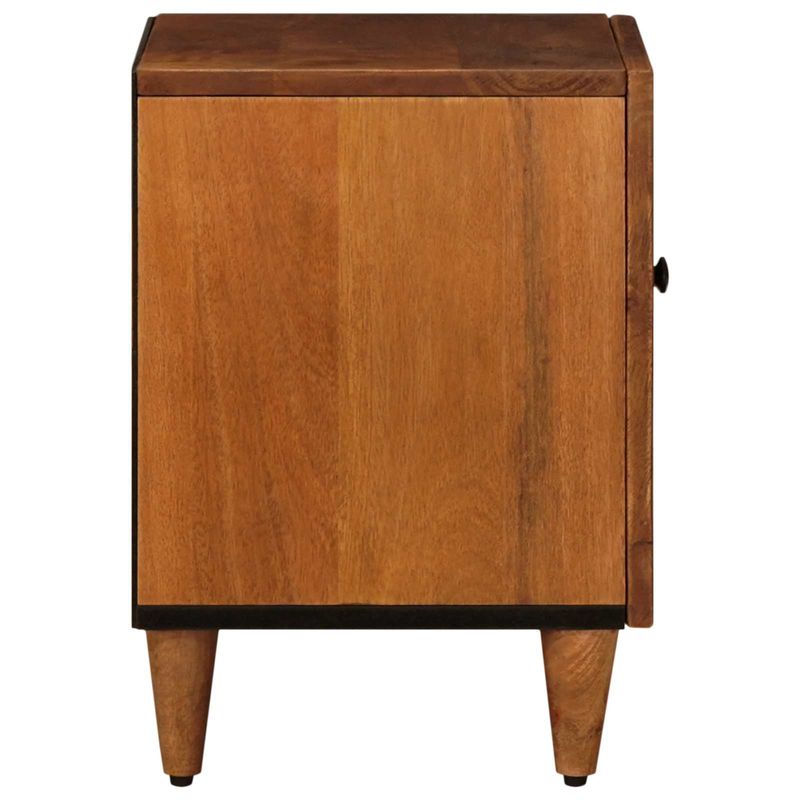 Casa si Gradina - Mobilier - Comode si corpuri - Noptiere - Dulap de noapte Maro 40 x 33,5 x 46 cm Lemn de mango solid - Infinity.ro