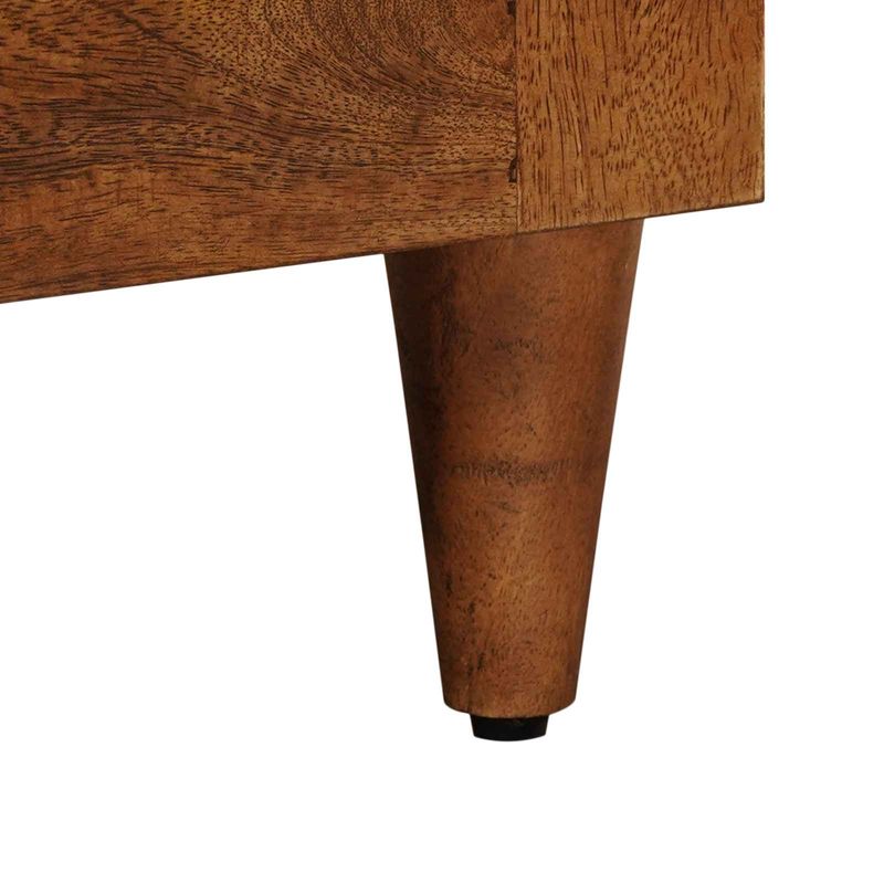 Casa si Gradina - Mobilier - Comode si corpuri - Noptiere - Dulap de noapte Maro 40 x 33,5 x 46 cm Lemn de mango solid - Infinity.ro