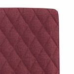 Casa si Gradina - Mobilier - Scaune si fotolii - Scaune - Scaune de bucatarie, 2 buc., rosu vin, material textil - Infinity.ro