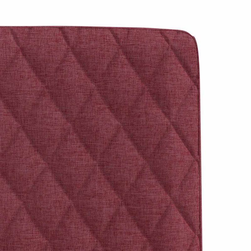 Casa si Gradina - Mobilier - Scaune si fotolii - Scaune - Scaune de bucatarie, 2 buc., rosu vin, material textil - Infinity.ro