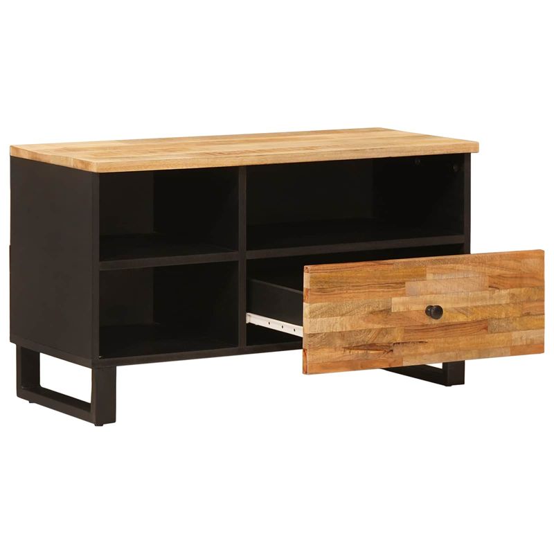 Casa si Gradina - Mobilier - Comode si corpuri - Comode - Cabinet TV cu sertar Maro 80 x 33,5 x 46 cm Lemn de mango solid - Infinity.ro