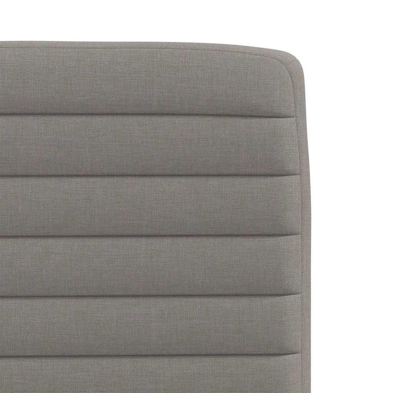 Casa si Gradina - Mobilier - Scaune si fotolii - Scaune - Scaune de bucatarie, 2 buc., gri taupe, material textil - Infinity.ro