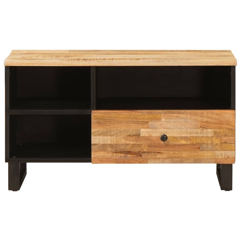 Casa si Gradina - Mobilier - Comode si corpuri - Comode - Cabinet TV cu sertar Maro 80 x 33,5 x 46 cm Lemn de mango solid - Infinity.ro