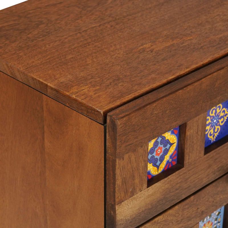 Casa si Gradina - Mobilier - Comode si corpuri - Noptiere - Dulap de noapte Maro 50 x 33 x 60 cm Lemn de mango solid - Infinity.ro