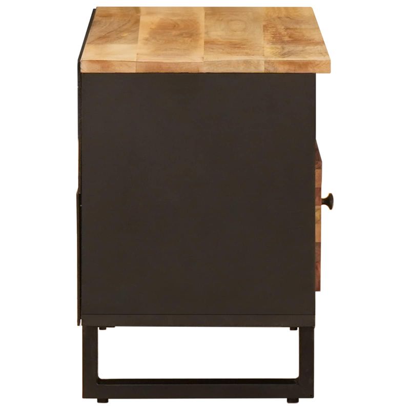 Casa si Gradina - Mobilier - Comode si corpuri - Comode - Cabinet TV cu sertar Maro 80 x 33,5 x 46 cm Lemn de mango solid - Infinity.ro