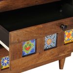 Casa si Gradina - Mobilier - Comode si corpuri - Noptiere - Dulap de noapte Maro 50 x 33 x 60 cm Lemn de mango solid - Infinity.ro