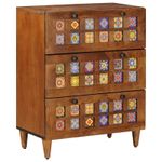 Casa si Gradina - Mobilier - Dulapuri si sifoniere - Dulapuri - Bufet castan 60 x 33,5 x 75 cm Lemn de mango solid - Infinity.ro