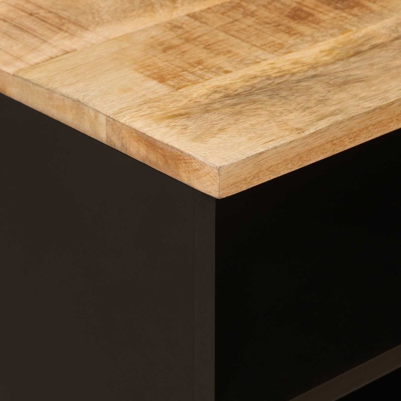 Casa si Gradina - Mobilier - Comode si corpuri - Comode - Cabinet TV cu sertar Maro 80 x 33,5 x 46 cm Lemn de mango solid - Infinity.ro