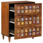 Casa si Gradina - Mobilier - Dulapuri si sifoniere - Dulapuri - Bufet castan 60 x 33,5 x 75 cm Lemn de mango solid - Infinity.ro