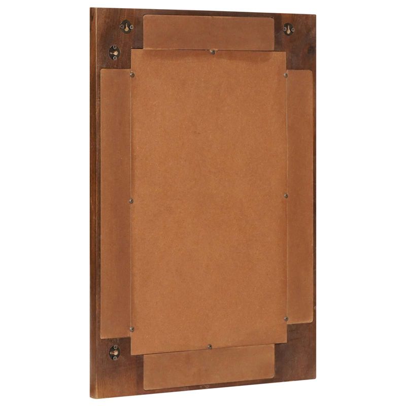 Casa si Gradina - Mobilier - Mobilier baie - Oglinzi baie - Oglinda pentru baie castan 50 x 70 x 3 cm Lemn de mango solid - Infinity.ro
