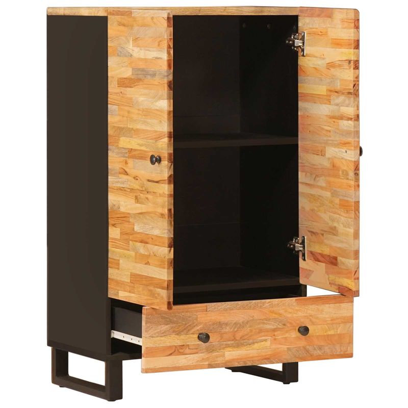Casa si Gradina - Mobilier - Dulapuri si sifoniere - Dulapuri - Buffet de depozitare cu depozitare Maro 60 x 33,5 x 100 cm - Infinity.ro