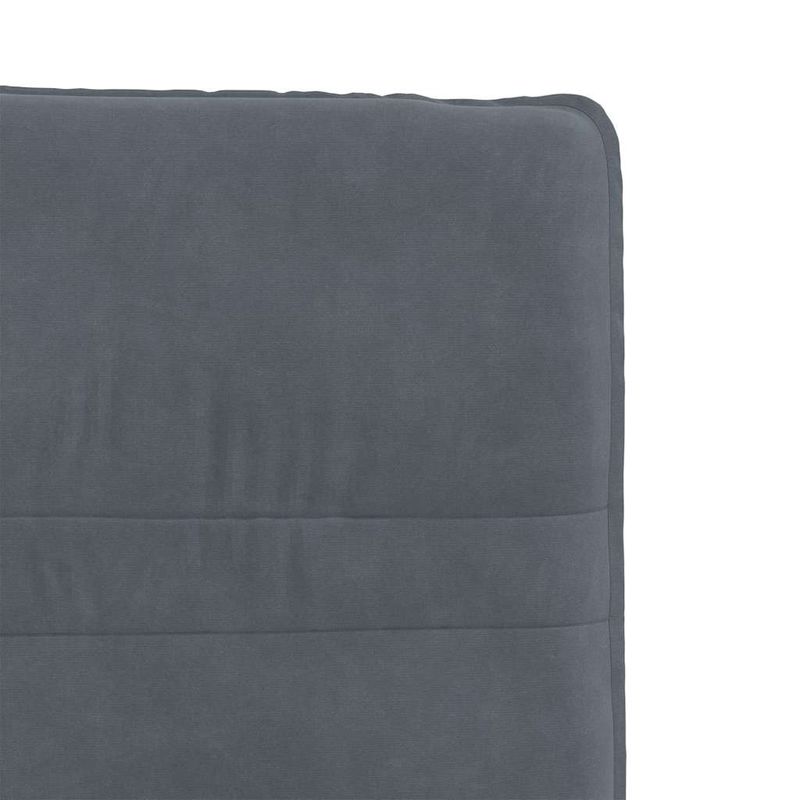 Casa si Gradina - Mobilier - Scaune si fotolii - Scaune - Scaune de bucatarie, 2 buc., gri inchis, catifea - Infinity.ro