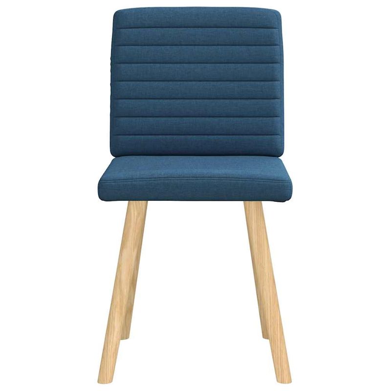 Casa si Gradina - Mobilier - Scaune si fotolii - Scaune - Scaune de bucatarie, 2 buc., albastru, textil - Infinity.ro