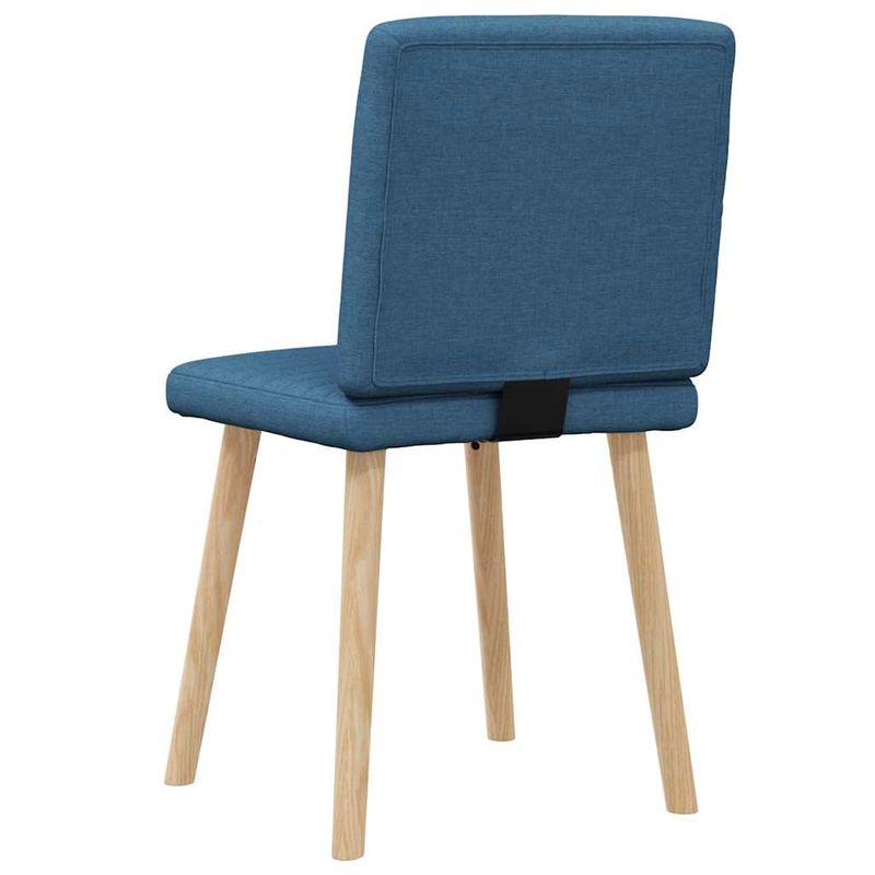 Casa si Gradina - Mobilier - Scaune si fotolii - Scaune - Scaune de bucatarie, 2 buc., albastru, textil - Infinity.ro