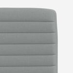 Casa si Gradina - Mobilier - Scaune si fotolii - Scaune - Scaune de bucatarie, 2 buc., gri deschis, material textil - Infinity.ro