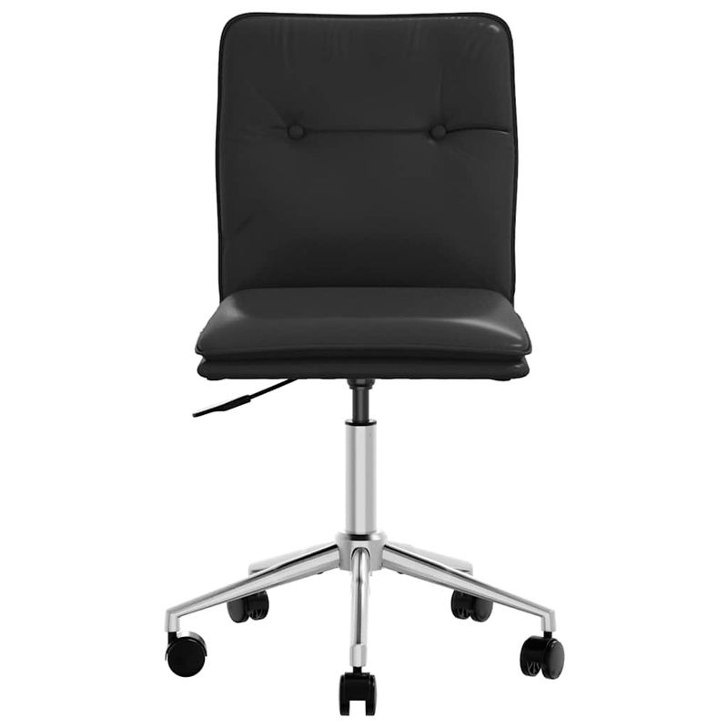 Casa si Gradina - Mobilier - Scaune si fotolii - Scaune - Scaun de bucatarie, negru, piele ecologica - Infinity.ro