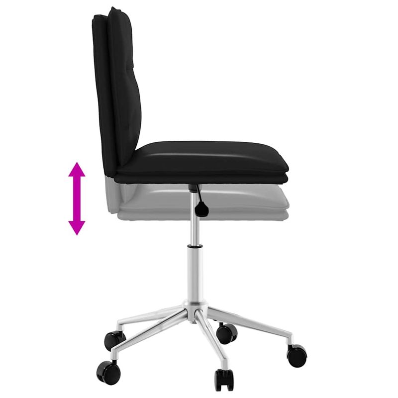 Casa si Gradina - Mobilier - Scaune si fotolii - Scaune - Scaun de bucatarie, negru, piele ecologica - Infinity.ro