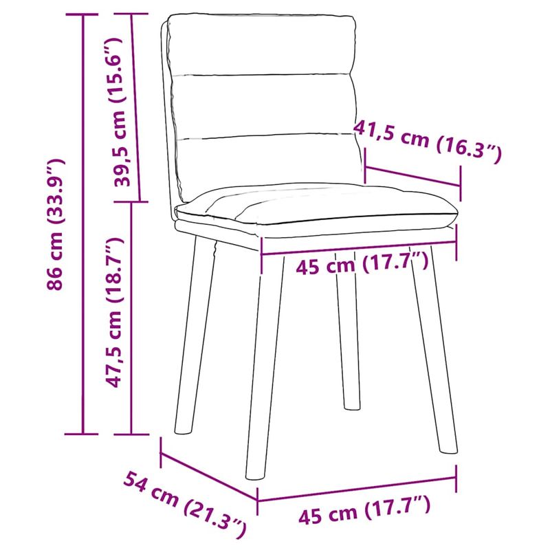 Casa si Gradina - Mobilier - Scaune si fotolii - Scaune - Scaune de bucatarie, 2 buc. negru, textil - Infinity.ro