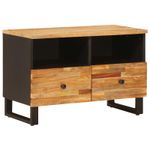 Casa si Gradina - Mobilier - Comode si corpuri - Comode - Cabinet TV Maro 70 x 33,5 x 46 cm Lemn de mango solid - Infinity.ro