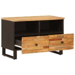 Casa si Gradina - Mobilier - Comode si corpuri - Comode - Cabinet TV Maro 70 x 33,5 x 46 cm Lemn de mango solid - Infinity.ro