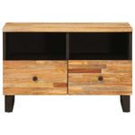 Casa si Gradina - Mobilier - Comode si corpuri - Comode - Cabinet TV Maro 70 x 33,5 x 46 cm Lemn de mango solid - Infinity.ro