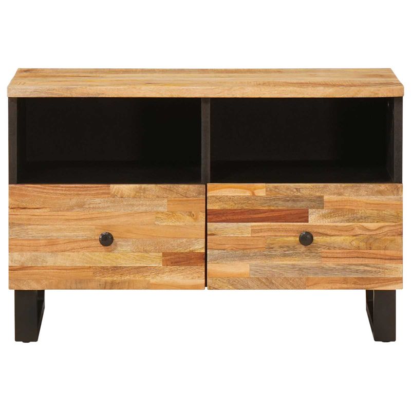 Casa si Gradina - Mobilier - Comode si corpuri - Comode - Cabinet TV Maro 70 x 33,5 x 46 cm Lemn de mango solid - Infinity.ro