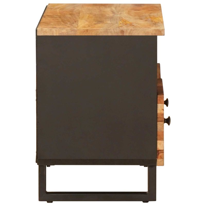 Casa si Gradina - Mobilier - Comode si corpuri - Comode - Cabinet TV Maro 70 x 33,5 x 46 cm Lemn de mango solid - Infinity.ro