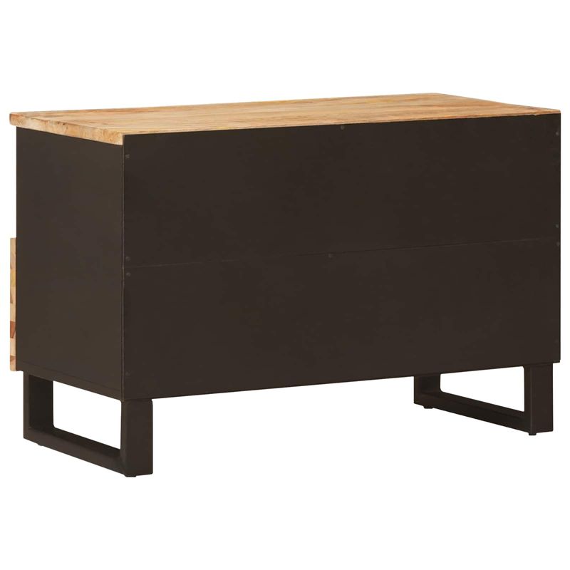 Casa si Gradina - Mobilier - Comode si corpuri - Comode - Cabinet TV Maro 70 x 33,5 x 46 cm Lemn de mango solid - Infinity.ro