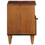 Casa si Gradina - Mobilier - Comode si corpuri - Noptiere - Dulap de noapte 2 pcs Maro 40 x 33 x 46 cm Lemn de mango solid - Infinity.ro