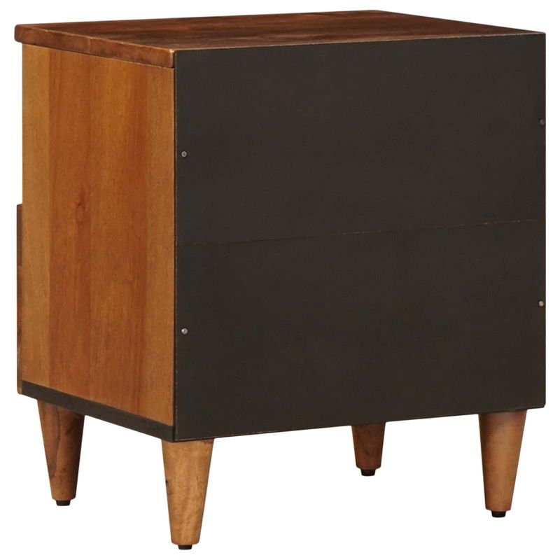 Casa si Gradina - Mobilier - Comode si corpuri - Noptiere - Dulap de noapte 2 pcs Maro 40 x 33 x 46 cm Lemn de mango solid - Infinity.ro