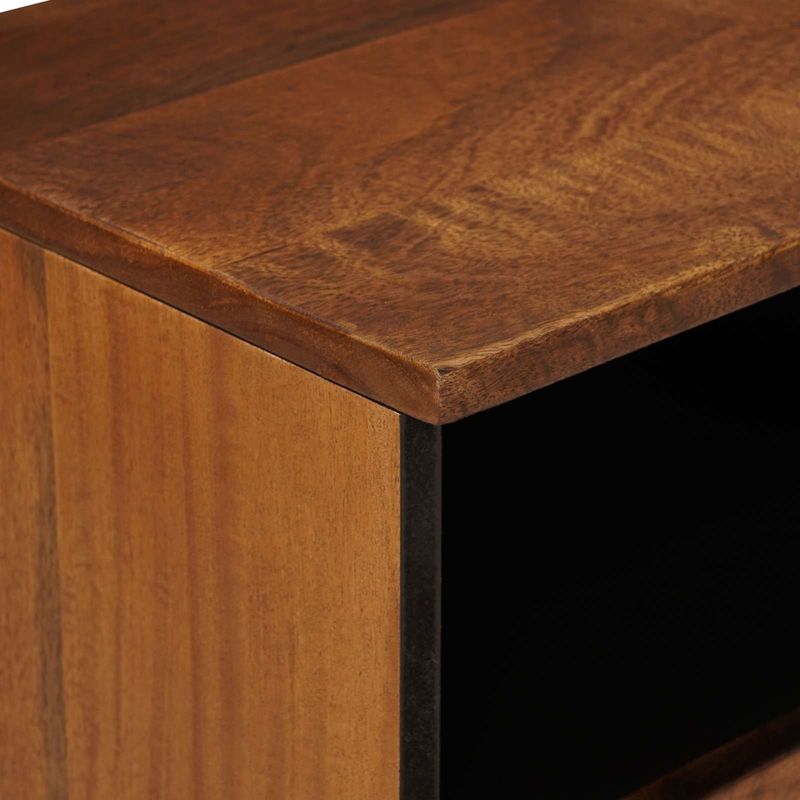 Casa si Gradina - Mobilier - Comode si corpuri - Noptiere - Dulap de noapte 2 pcs Maro 40 x 33 x 46 cm Lemn de mango solid - Infinity.ro