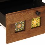 Casa si Gradina - Mobilier - Comode si corpuri - Noptiere - Dulap de noapte 2 pcs Maro 40 x 33 x 46 cm Lemn de mango solid - Infinity.ro