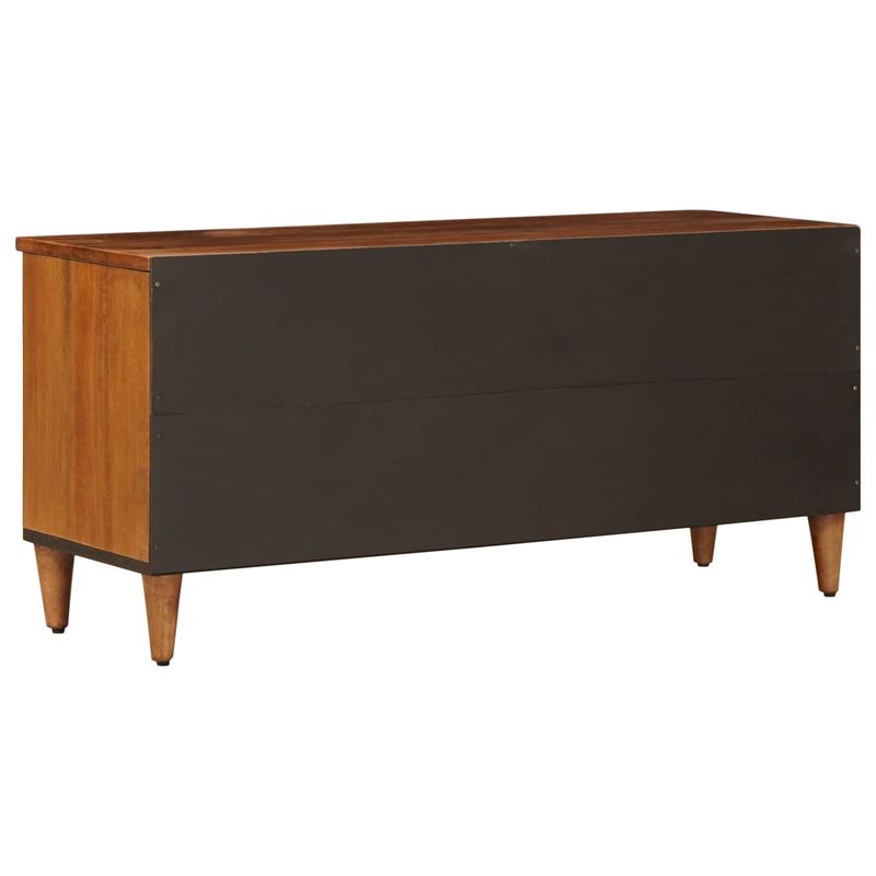 Casa si Gradina - Mobilier - Comode si corpuri - Comode - Cabinet TV castan 100 x 33,5 x 46 cm Lemn de mango solid - Infinity.ro