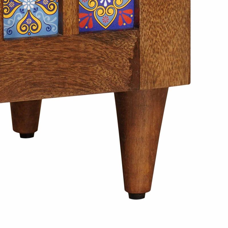 Casa si Gradina - Mobilier - Dulapuri si sifoniere - Dulapuri - Bufet cu usa castan 60 x 33,5 x 75 cm Lemn de mango solid - Infinity.ro