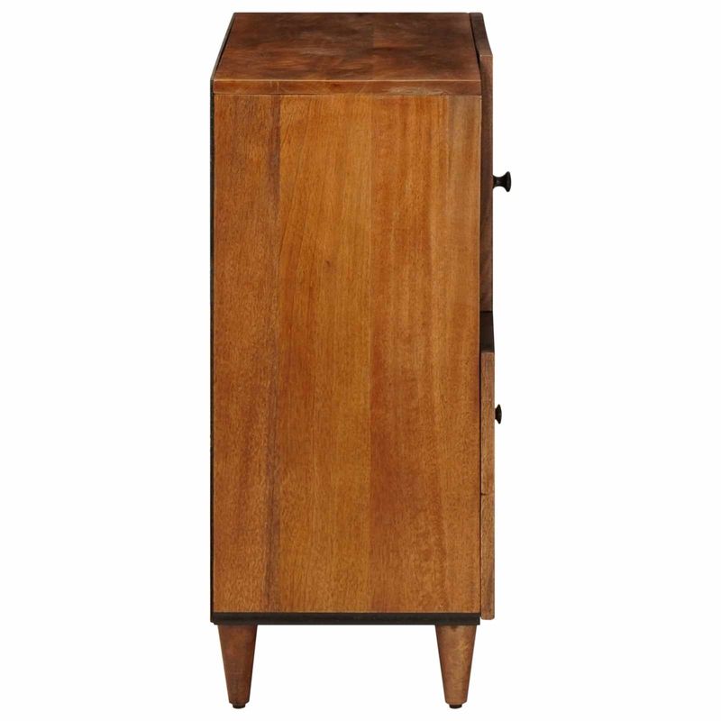 Casa si Gradina - Mobilier - Dulapuri si sifoniere - Dulapuri - Bufet cu usa castan 80 x 33,5 x 75 cm Lemn de mango solid - Infinity.ro