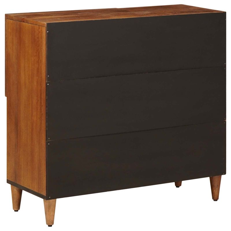 Casa si Gradina - Mobilier - Dulapuri si sifoniere - Dulapuri - Bufet cu usa castan 80 x 33,5 x 75 cm Lemn de mango solid - Infinity.ro